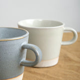 WRF Lab Ceramics Home CoffeeTea U-Shape Handle Mugs