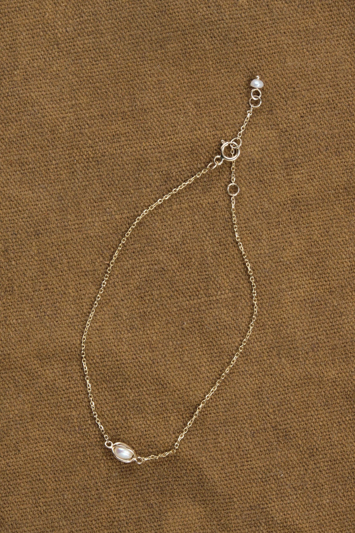 WWAKE Jewelry Bracelets Caged Pearl Bracelet