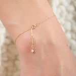 WWAKE Jewelry Bracelets Caged Pearl Bracelet