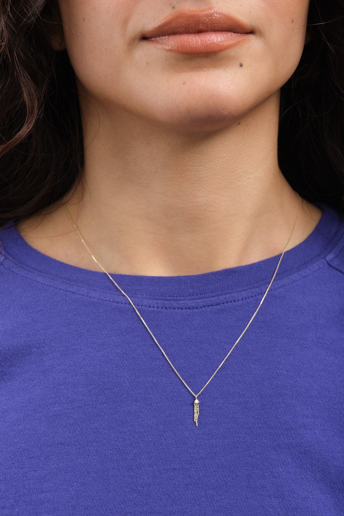 WWAKE Jewelry Necklaces Diamond Mist Necklace Diamond / 18"
