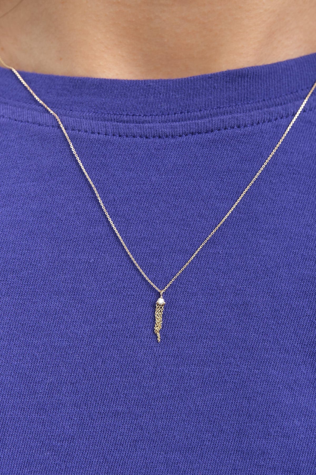 WWAKE Jewelry Necklaces Diamond Mist Necklace Diamond / 18"