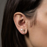 WWAKE Jewelry Earrings Irregular Pearl Earring Pearl