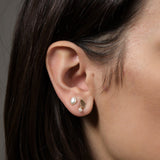 WWAKE Jewelry Earrings Irregular Pearl Earring Pearl