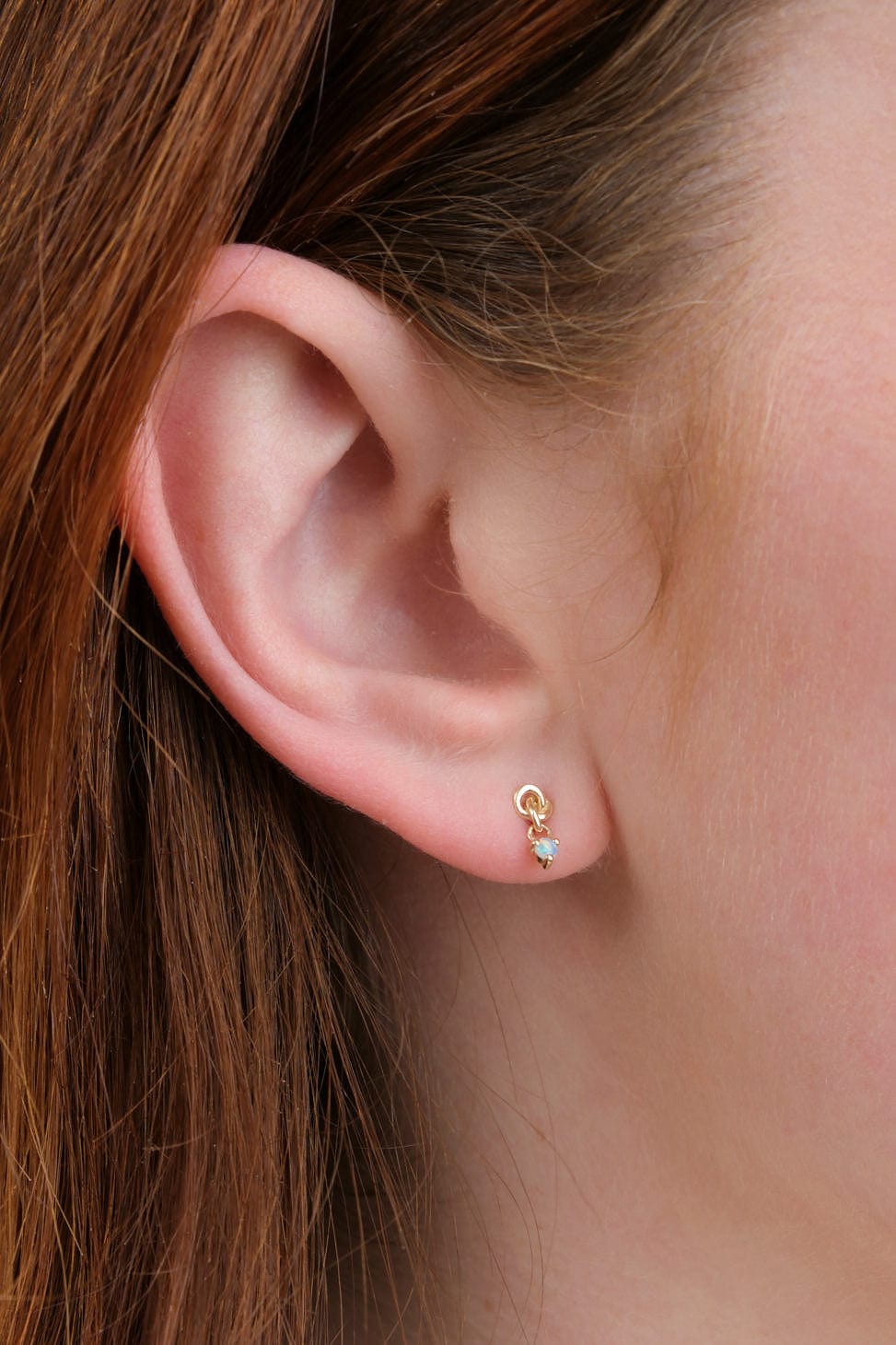 WWAKE Jewelry Earrings Little Ode Opal Earring Opal