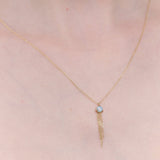 WWAKE Jewelry Necklaces Opal Haze Necklace Opal / 18" Chain