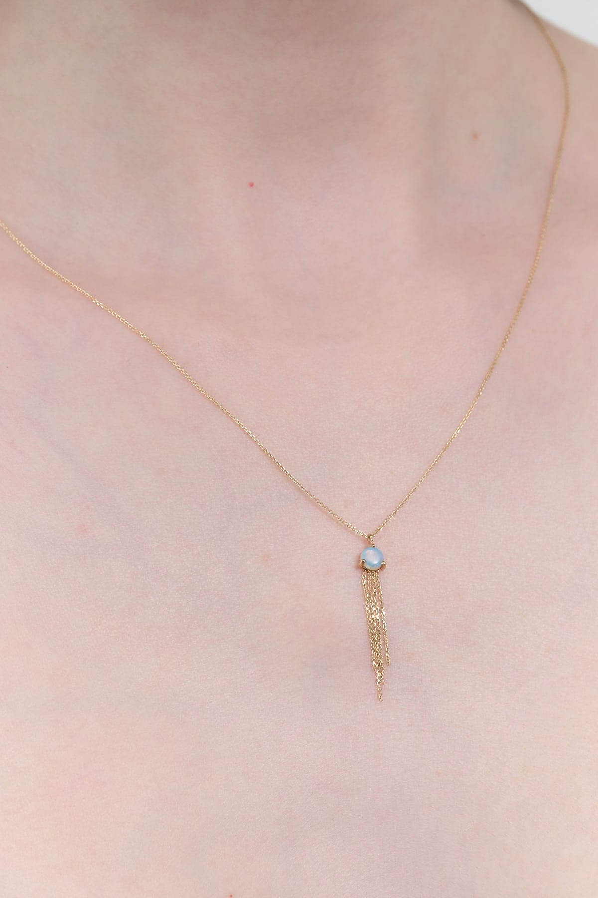 WWAKE Jewelry Necklaces Opal Haze Necklace Opal / 18" Chain