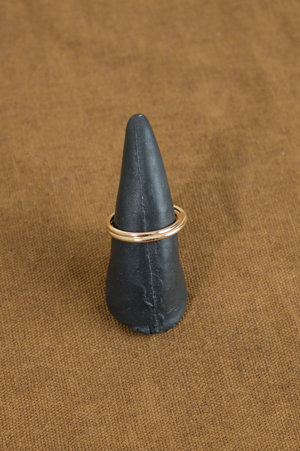 WWAKE Jewelry Rings Small Current Ring 14K Yellow Gold / 6