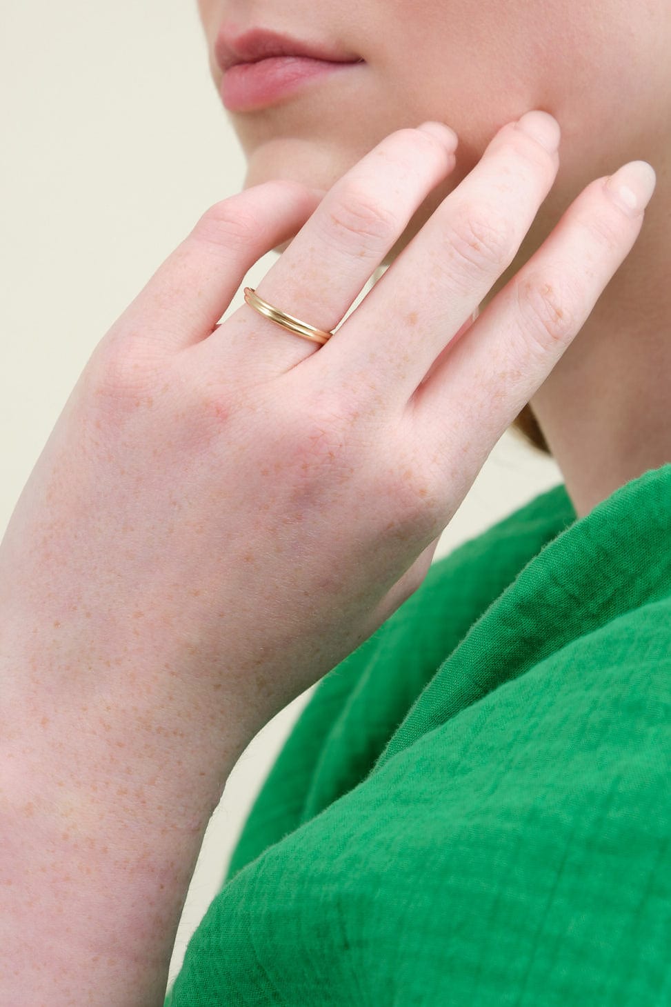 WWAKE Jewelry Rings Small Current Ring