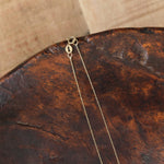 WWAKE Jewelry Necklaces Three Pendant Necklace Light Blue Sapphire and Green Tourmaline / 18" Chain