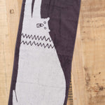Yoshii Home Bath Towels Animal Hand Towel Bear Grey / 32" L X 14.25" W
