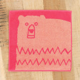 Yoshii Home Bath Towels Animal Washcloth Bear / 10" L X 10.5" W