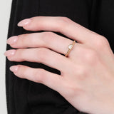 Young In The Mountains Jewelry Rings Asahi Solitaire Ring White Diamond / 7