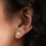 Young In The Mountains Jewelry Earrings Colorado Aquamarine Aquilla Studs Aquamarine / Pair