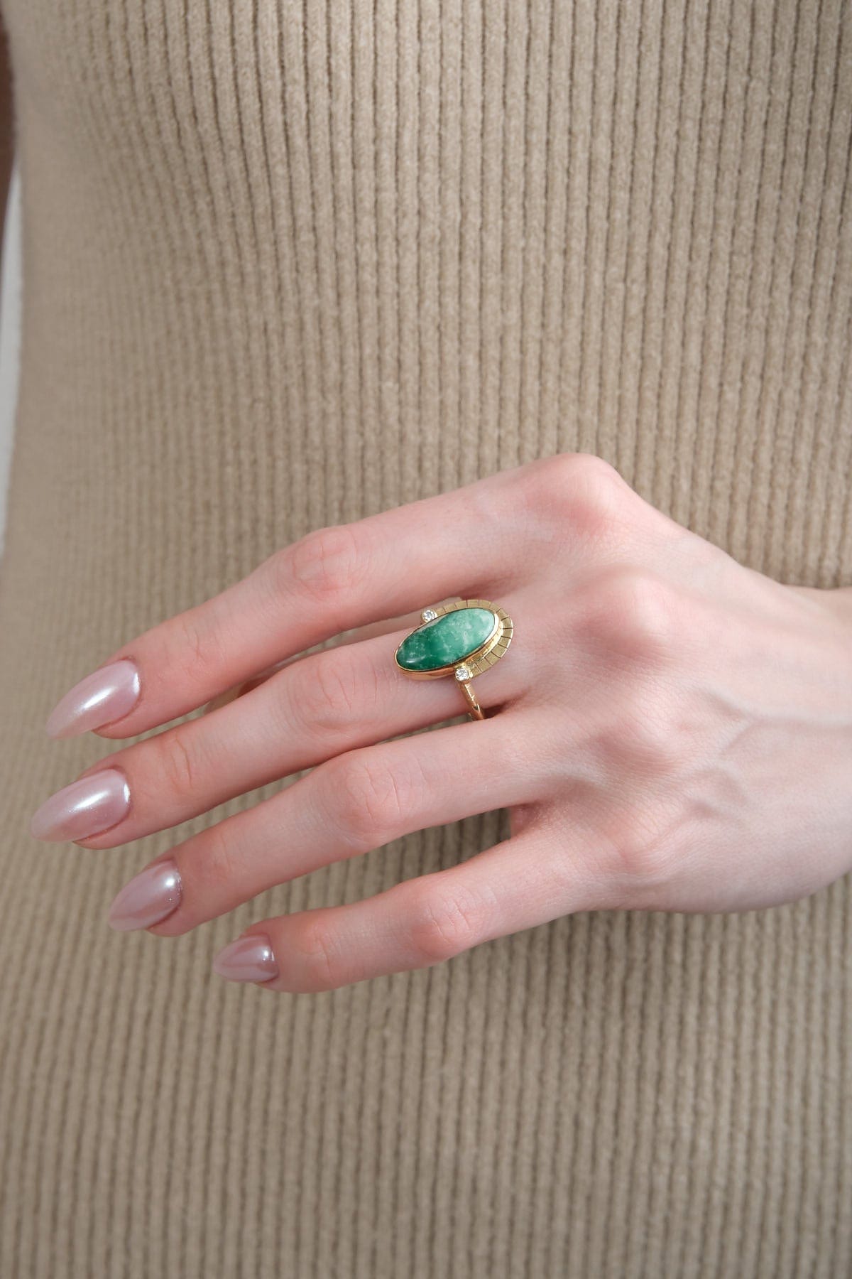 Young In The Mountains Jewelry Rings Variscite Reina Ring Variscite Turquoise