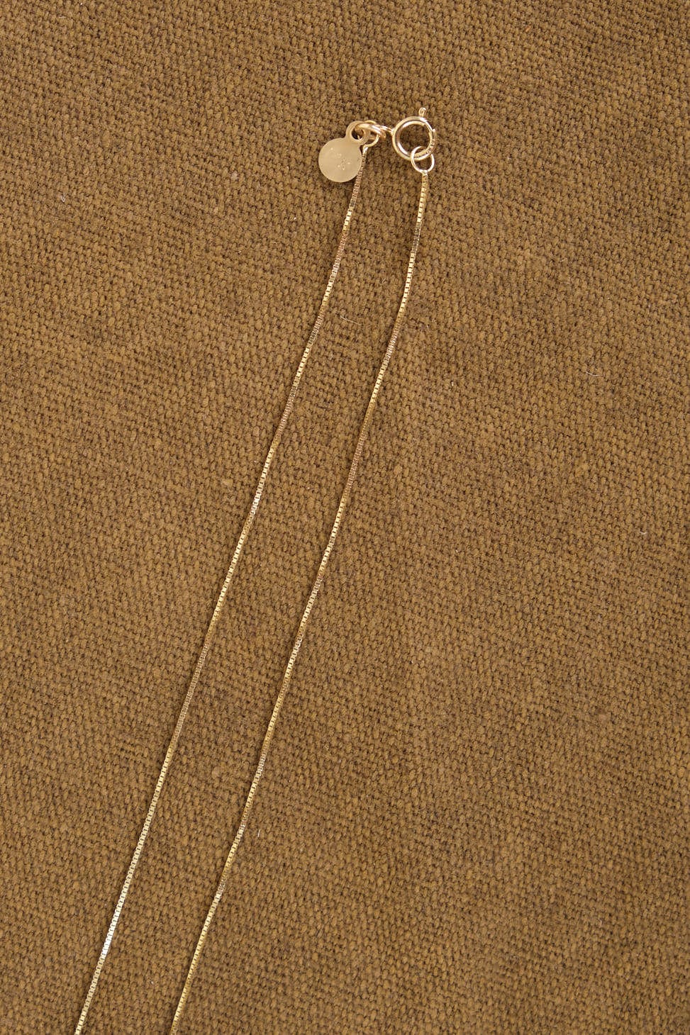 Clasp on Cerclen Necklace in Kingman Gold Green Turquoise