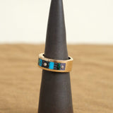 Young In The Mountains Jewelry Rings Composition #1 Inlay Ring Multi Stone / 8
