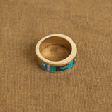 Young In The Mountains Jewelry Rings Composition #1 Inlay Ring Multi Stone / 8