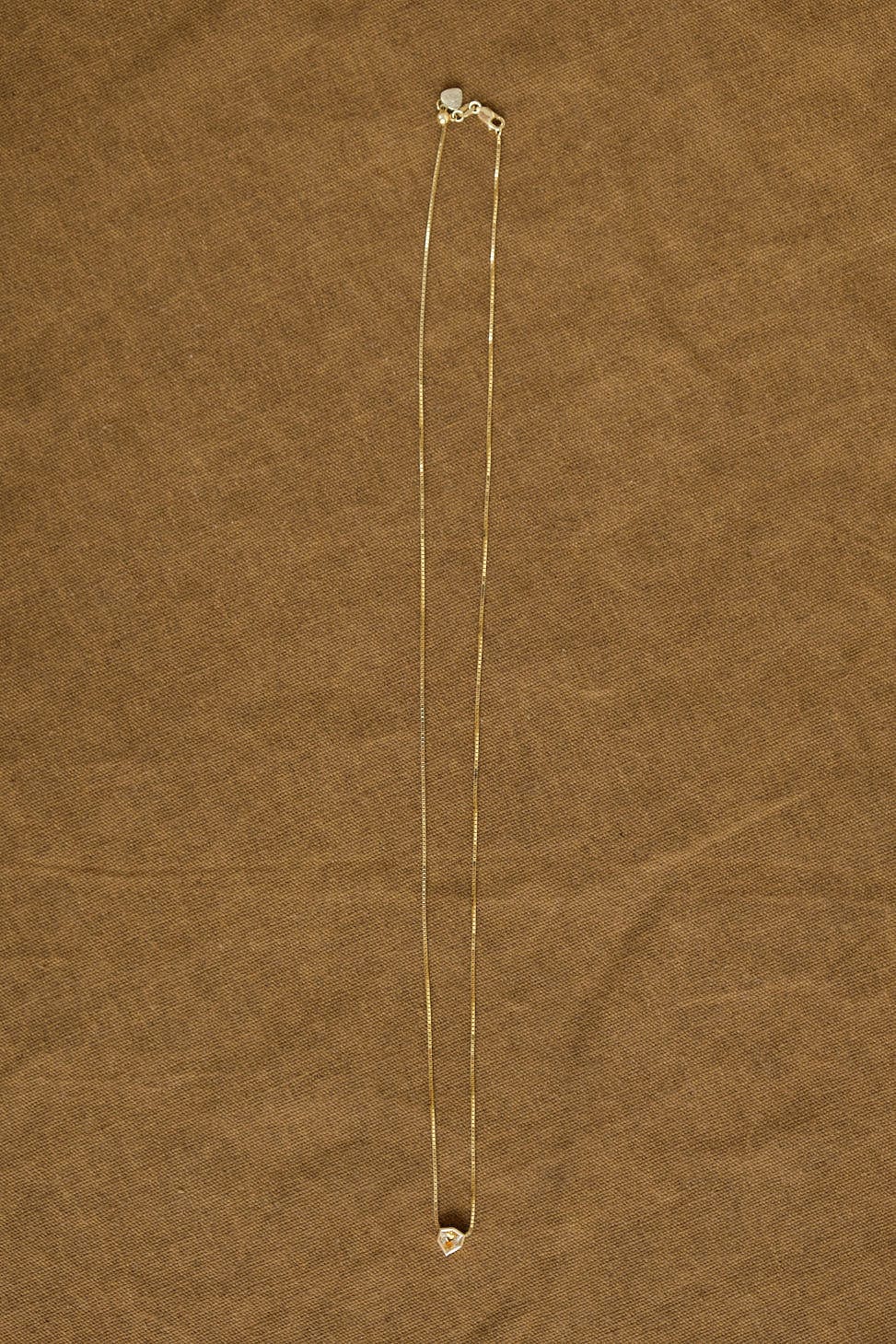 Golden Sunshine Montana Sapphire Necklace chain