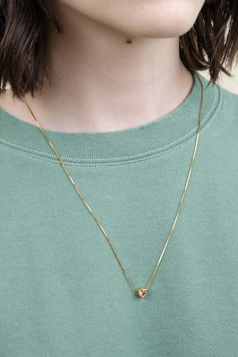 Golden Sunshine Montana Sapphire Necklace