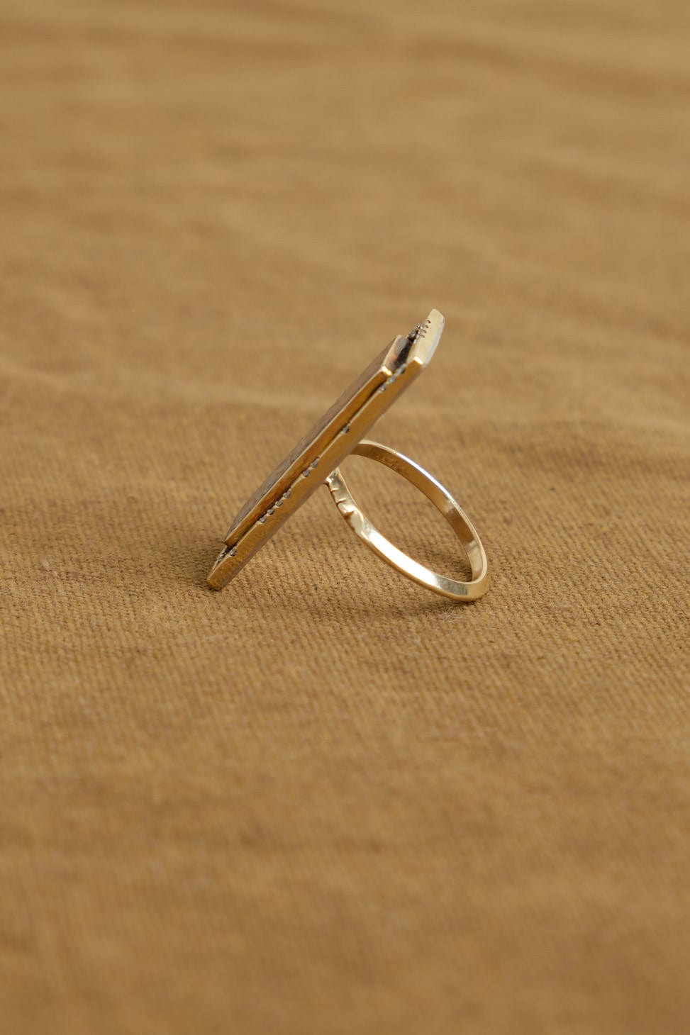 Band on Pilar Dino Bone Ring