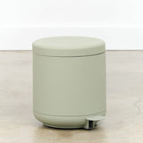 Zone Denmark Home Bath Accessories UME Pedal Bin Eucalyptus / 7.7" D X 8.6" H