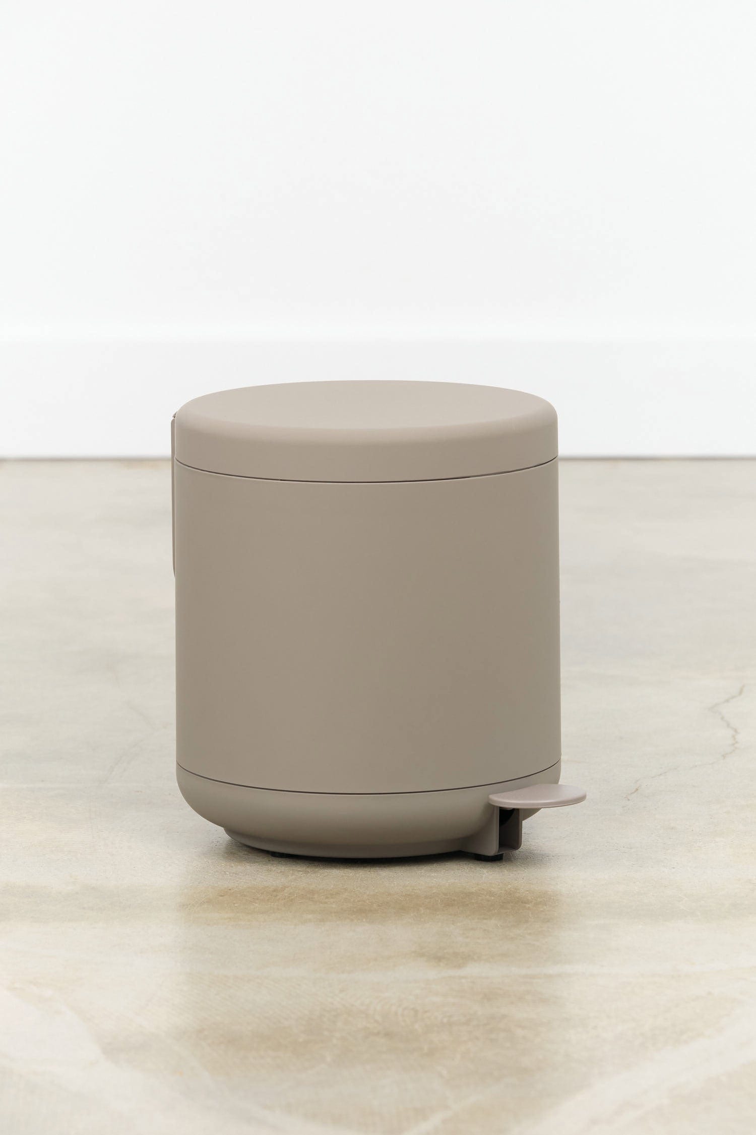 Zone Denmark Home Bath Accessories UME Pedal Bin Taupe / 7.7" D X 8.6" H