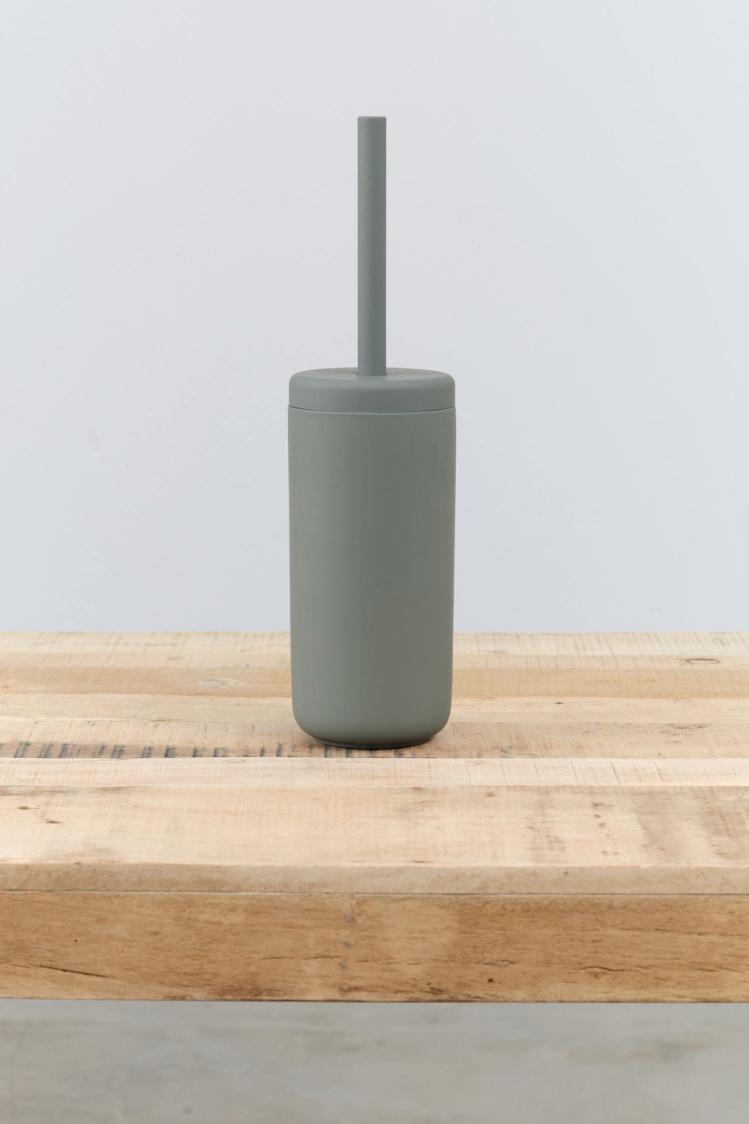 Zone Denmark Home Bath Accessories UME Toilet Brush Olive Green / 4" D X 15" H