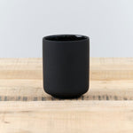 Zone Denmark Home Bath Accessories UME Tooth Brush Mug Black / 4" H