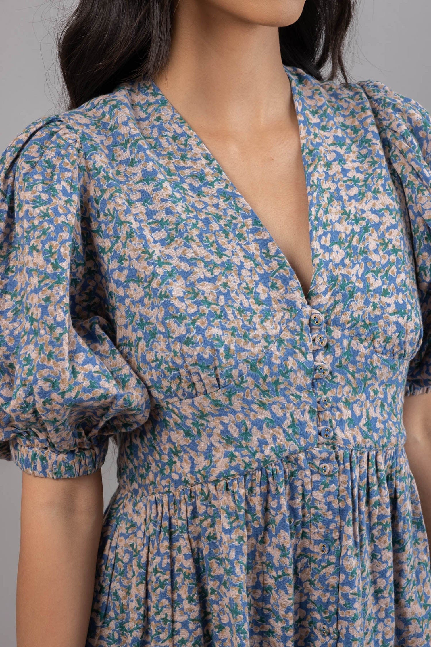 Neckline on Perth Backless Short Dress