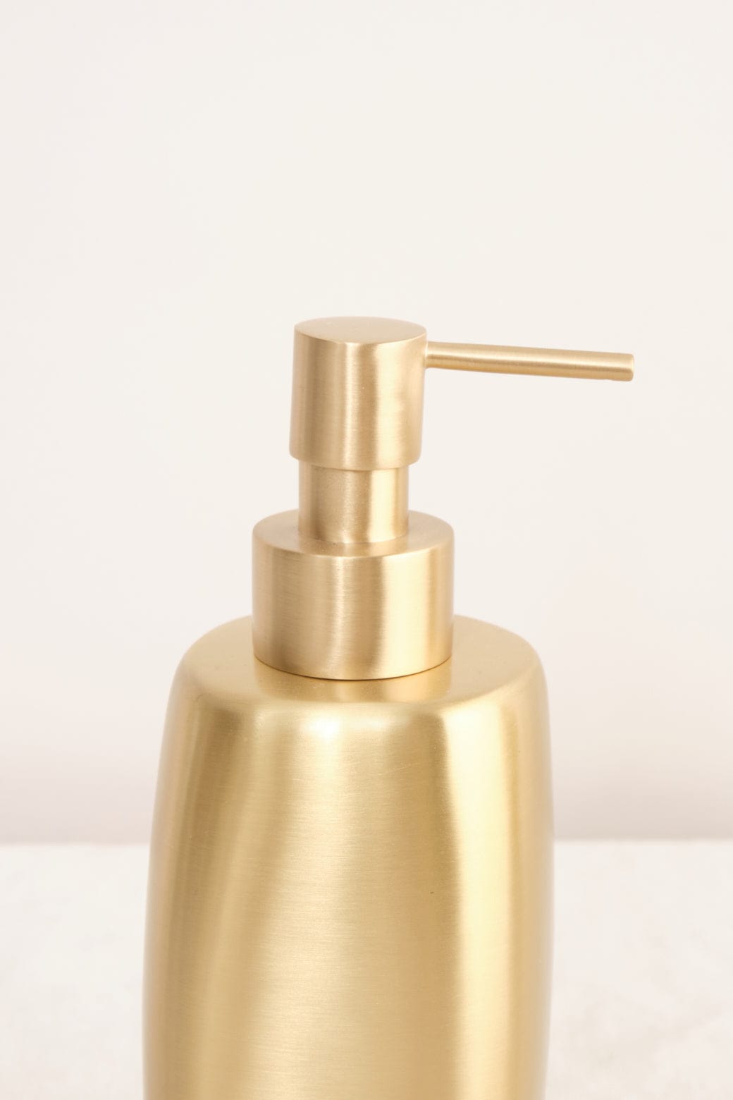 Tina Frey Designs Home Bath Accessories Brushed Brass Soap Bottle Brass / 2.5" L X 2.5" W X 7" H