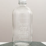 Common Good Home Cleaning Liquids 16 oz Empty Glass Laundry Bottle
