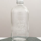 Common Good Home Cleaning Liquids 16 oz Empty Glass Laundry Bottle