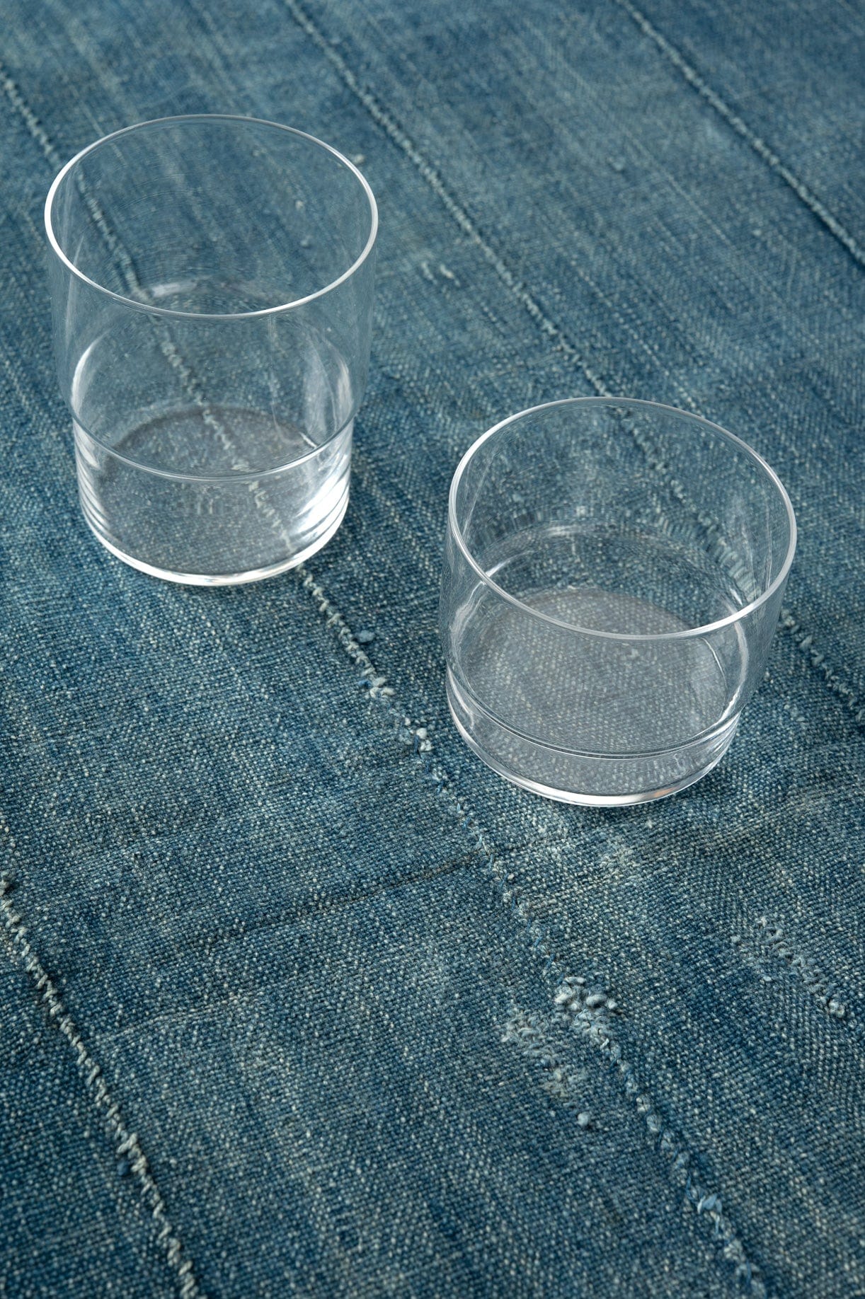 Toyo Sasaki Glass Home Kitchen Glassware Short Platinum Tumbler Glass / 9.5 oz