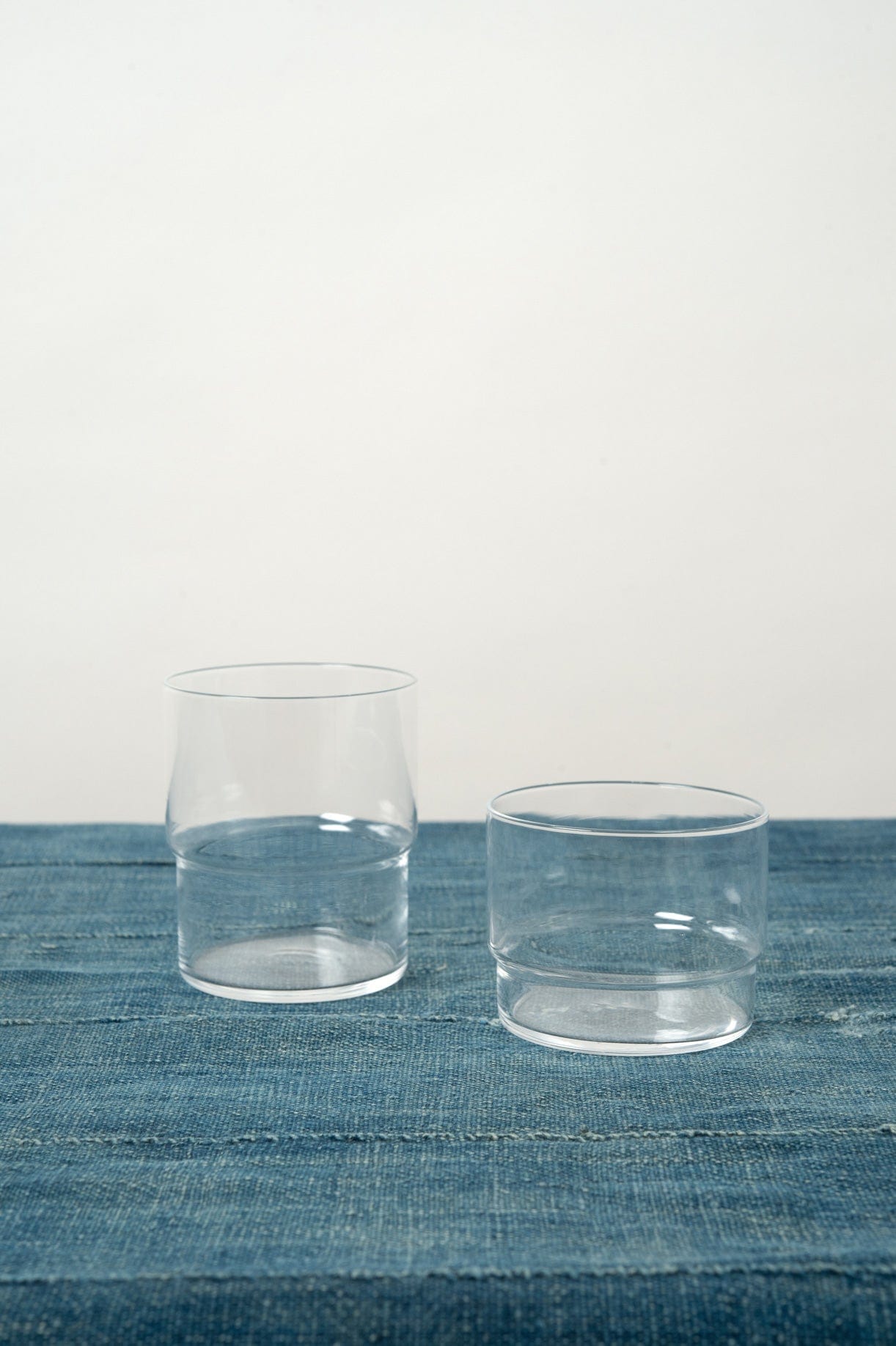 Toyo Sasaki Glass Home Kitchen Glassware Short Platinum Tumbler Glass / 9.5 oz