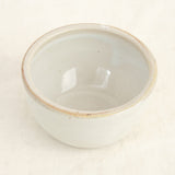 Incausa Home Incense Large Stoneware Smudge Bowl in White White / 4.5" W X 3" H