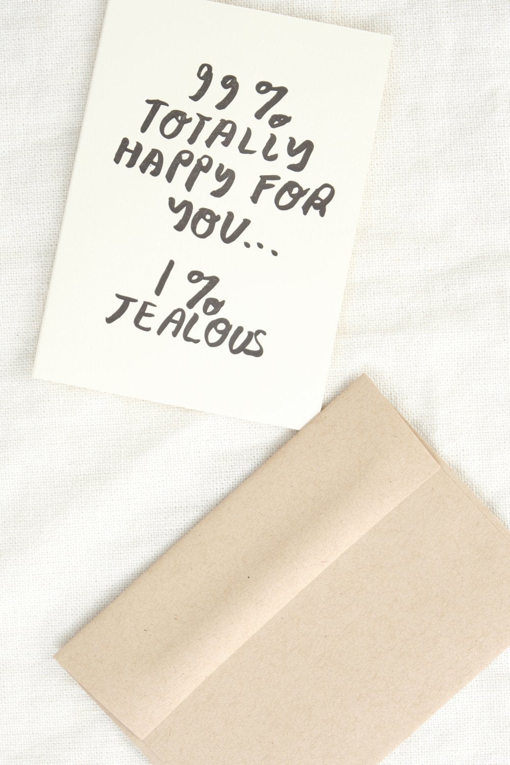 People Ive Loved Craft Stationery 99% Happy Card