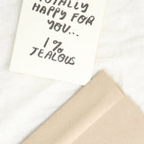 People Ive Loved Craft Stationery 99% Happy Card