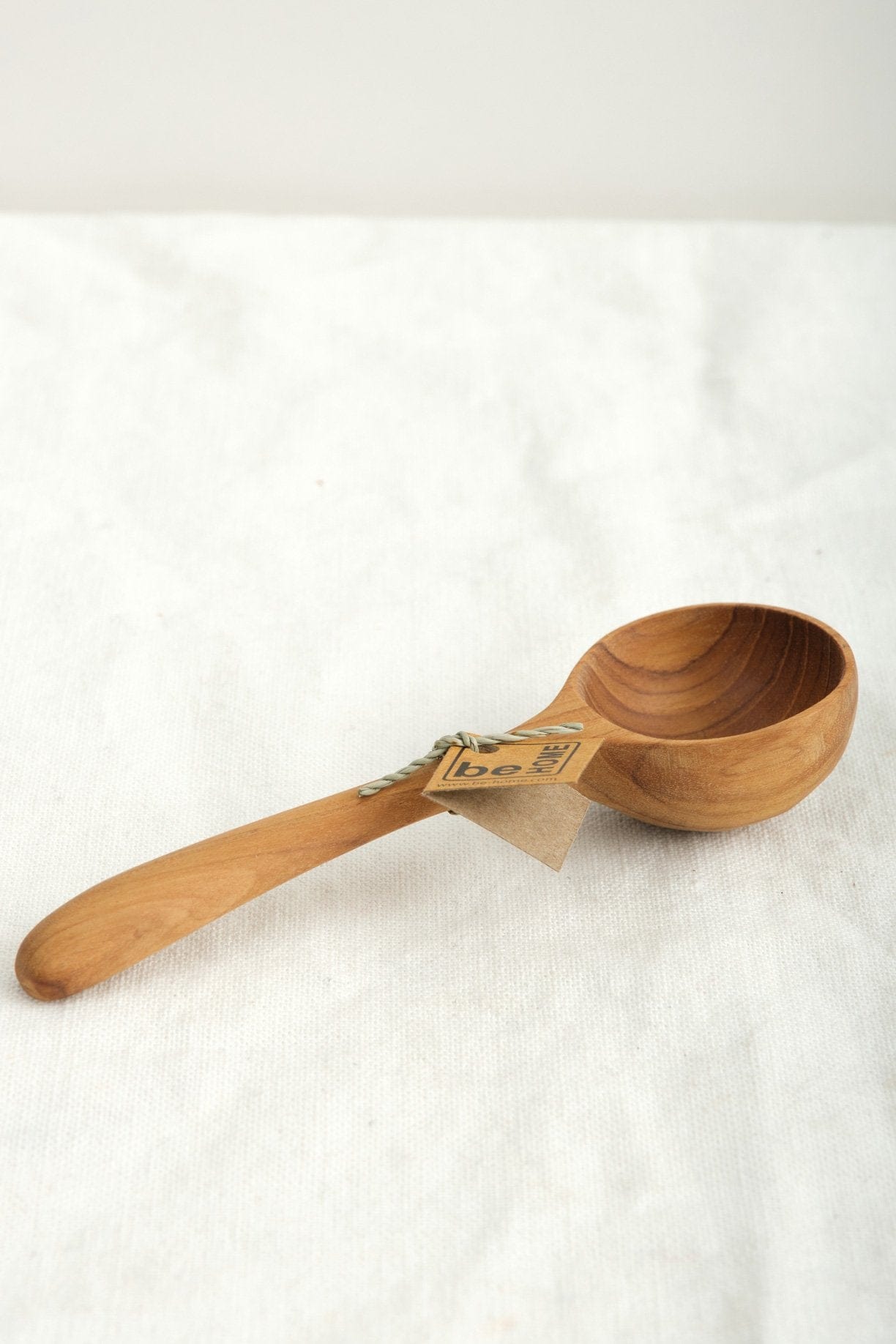 Be Home Home Kitchen Utensils 6" Teak Long Scoop