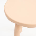 Tina Frey Designs Home Furniture Occasional Side Table in Nude Nude / 15" D X 18" H