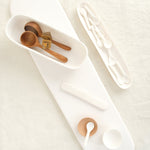 Tina Frey Designs Home Kitchen Serving Long Charcuterie Board White / 25" L X 6" X W 0.5" H