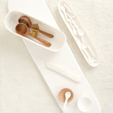 Tina Frey Designs Home Kitchen Serving Long Charcuterie Board White / 25" L X 6" X W 0.5" H