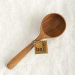 Be Home Home Kitchen Utensils 6" Teak Long Scoop