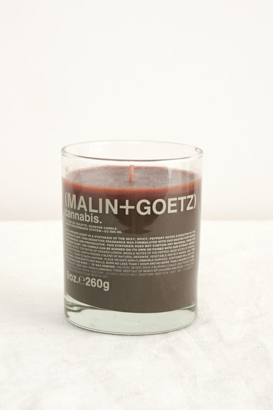 Malin and Goetz Home Candles Cannabis Candle Cannabis / 9 oz