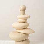 Re Jin Lee Art Sculpture Stack Sculpture Natural / 14" H
