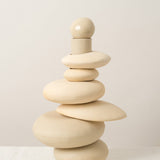 Re Jin Lee Art Sculpture Stack Sculpture Natural / 14" H