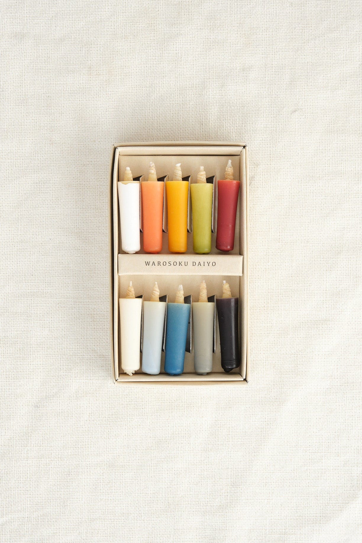 Daiyo Home Candles Colorful Rice Wax Candles