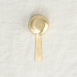 Fog Linen Work Home Kitchen Utensils Brass Coffee Measuring Spoon Brass / 4.25" L X 1.75" Dia