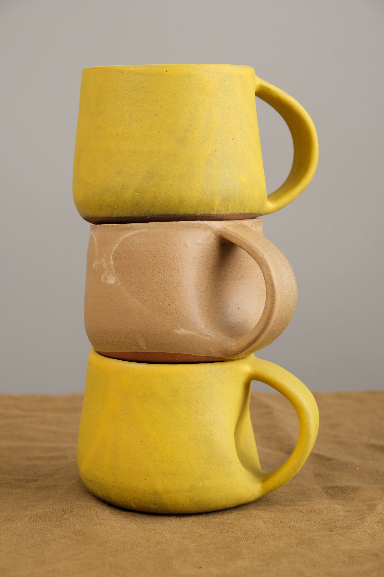 8 oz Coffee Mug in Turmeric