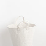 Uashmama Home Baskets Medium Paniere Bucket Cachemire / 10" D X 10" H