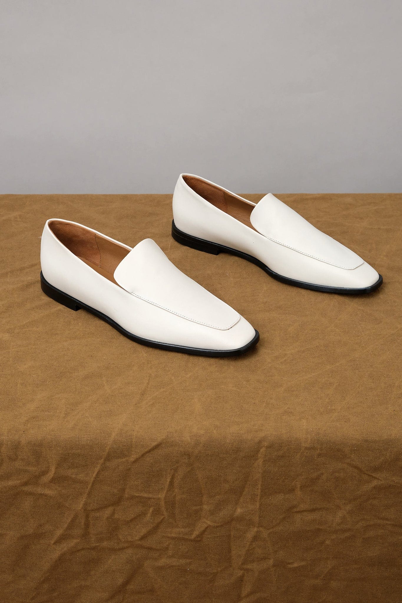 ATP ATELIER Loconia in Ice White Vachetta